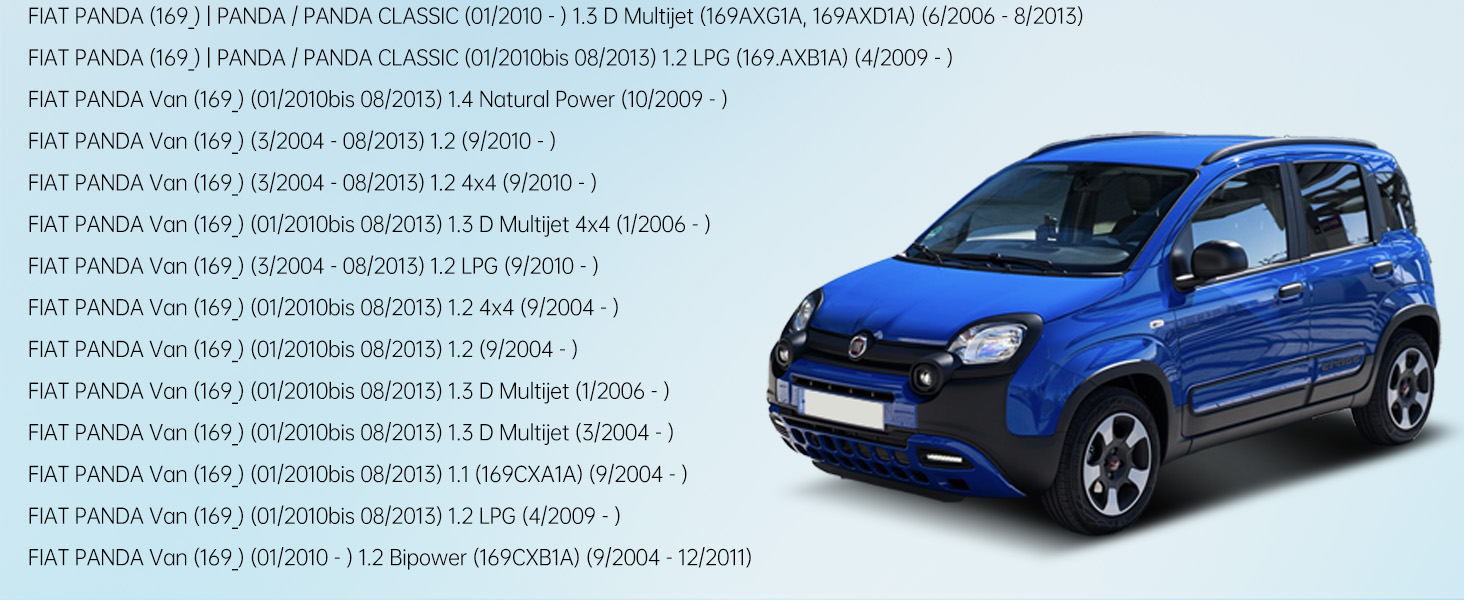 Convitex Panda 169 Rétroviseurs 