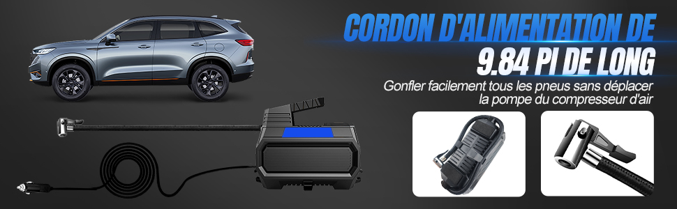 mini compresseur à air portatif
