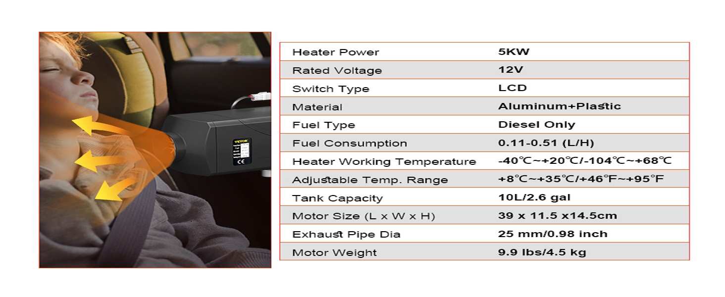 Réchauffeur d'Air Diesel 