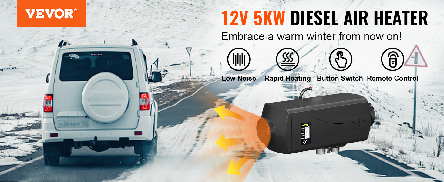 Réchauffeur d'Air Diesel 12 V 5 kW