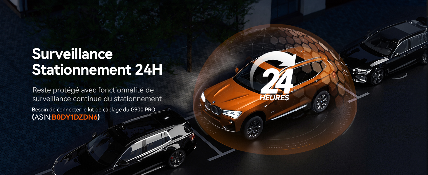 dashcam voiture 360 degrés