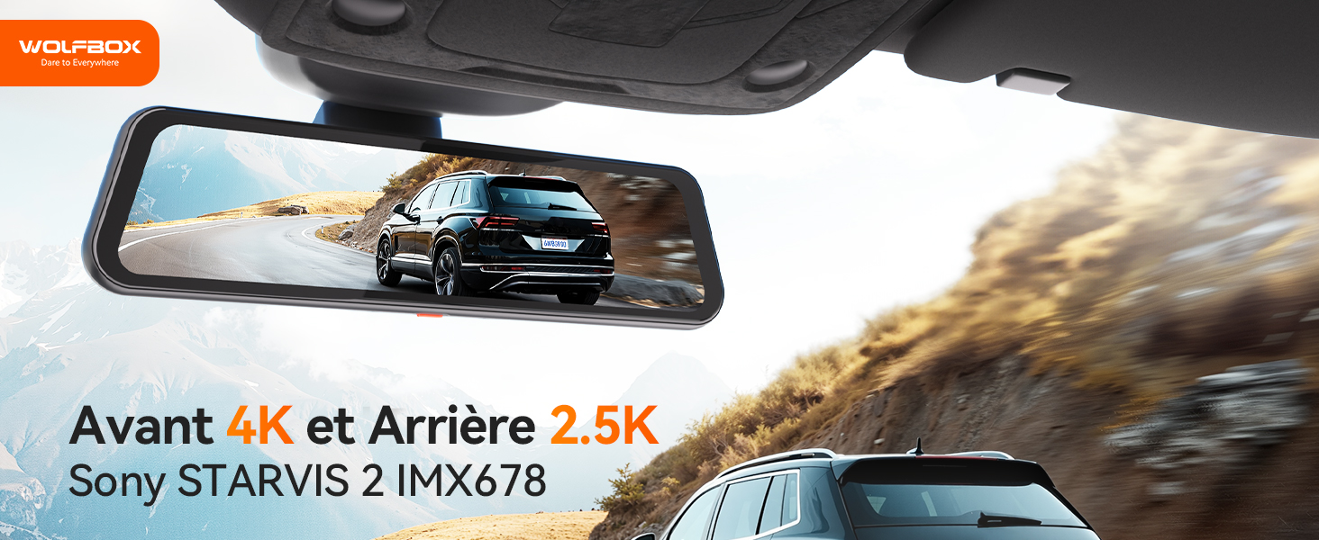 dashcam retroviseur