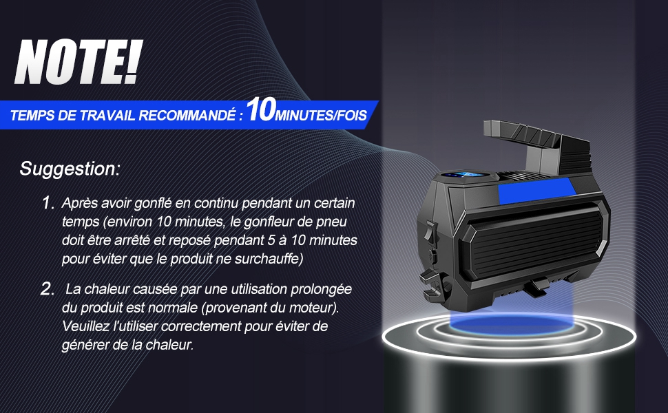 compresseur pneus voiture