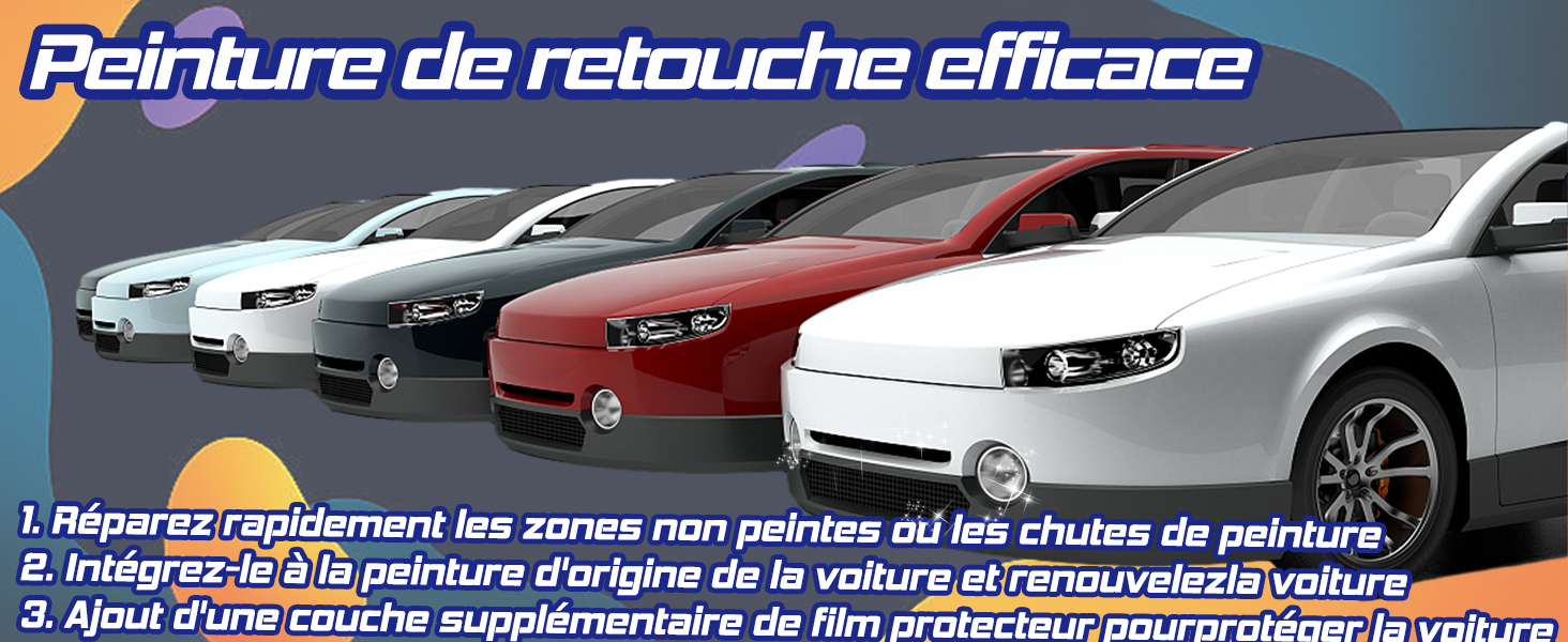 peinture de retouche pour voitures