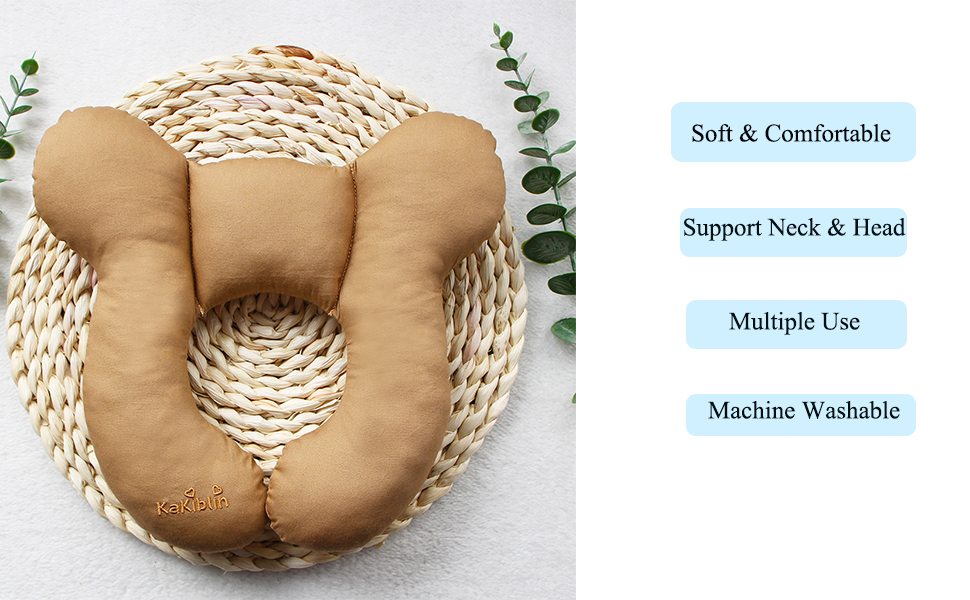 Coussin de soutien tête et cou pour poussette