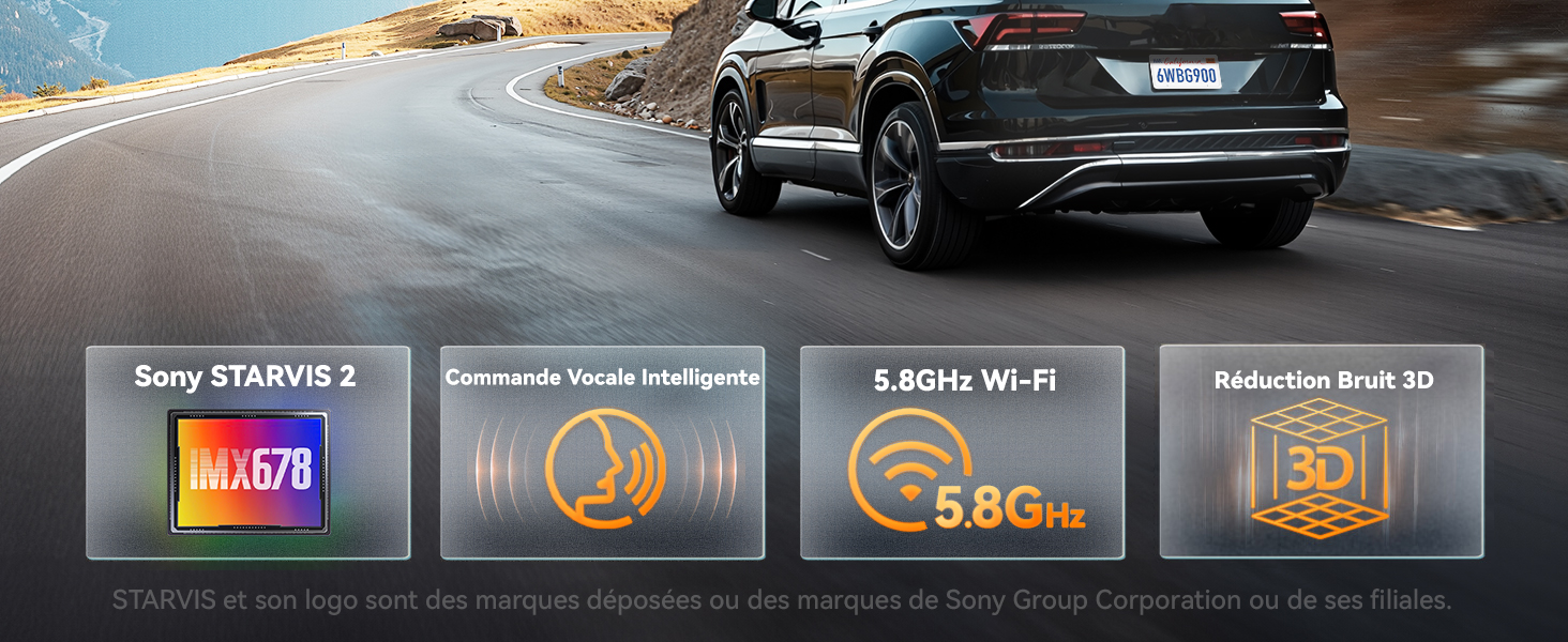 dashcam retroviseur voiture