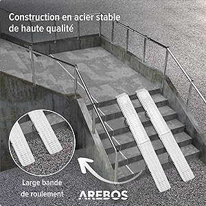 Auffahrrampe 500 kg Belastbarkeit 